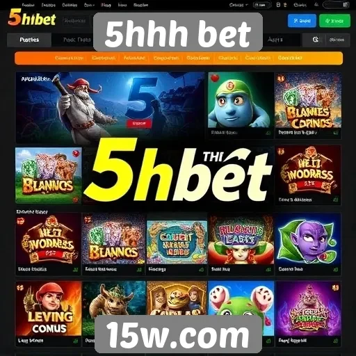 Experiência de usuário no site de jogos 5hhh bet